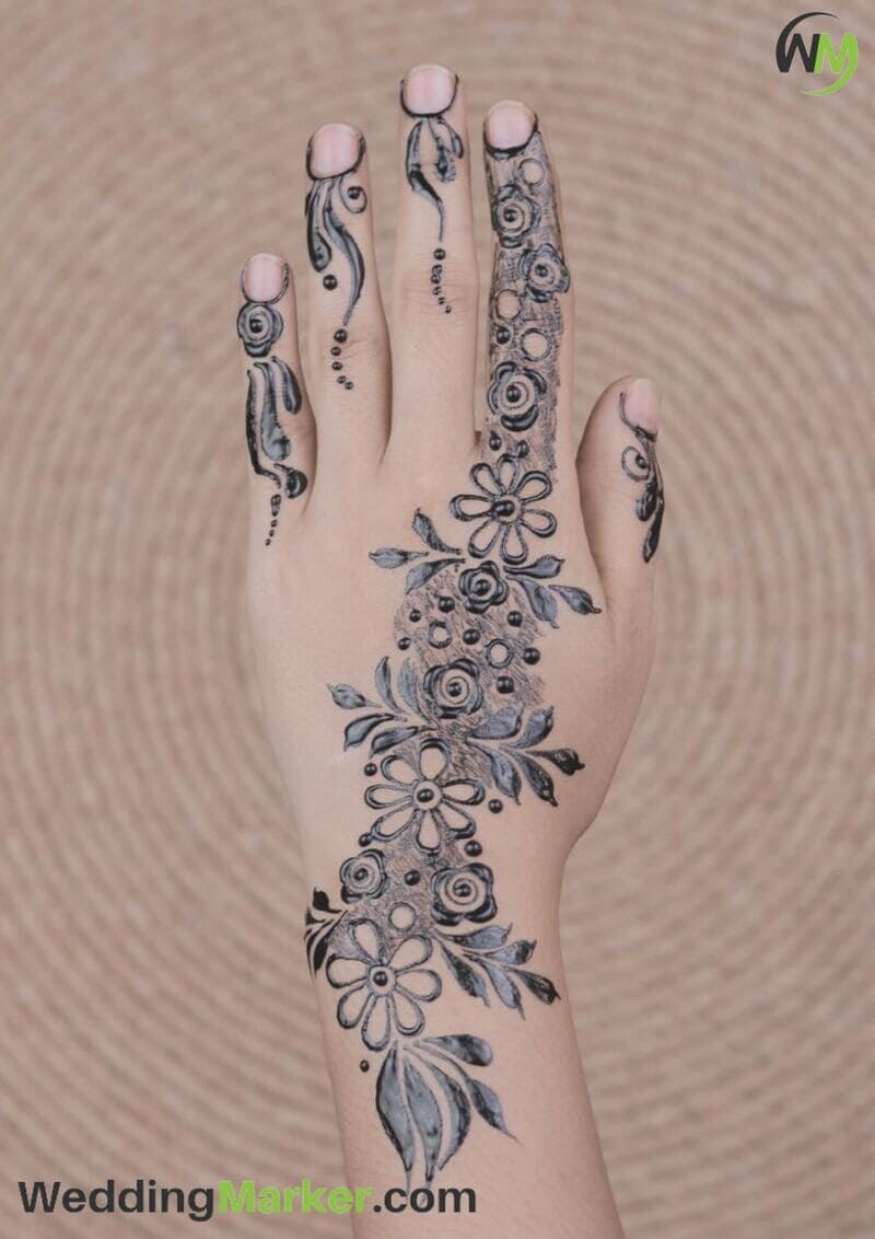 15+ Simple & Easy Arabic Mehndi Designs for Wedding in 2023