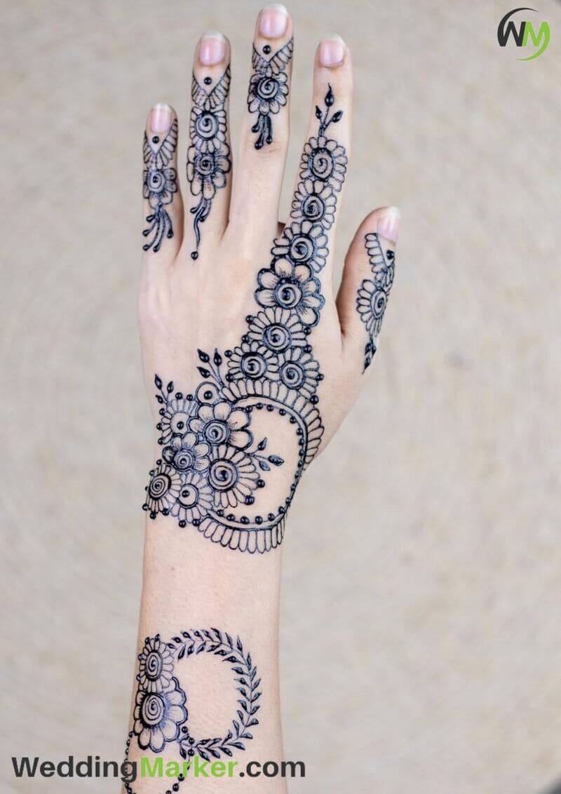 Henna tattoo, Unique henna, Henna tattoo designs