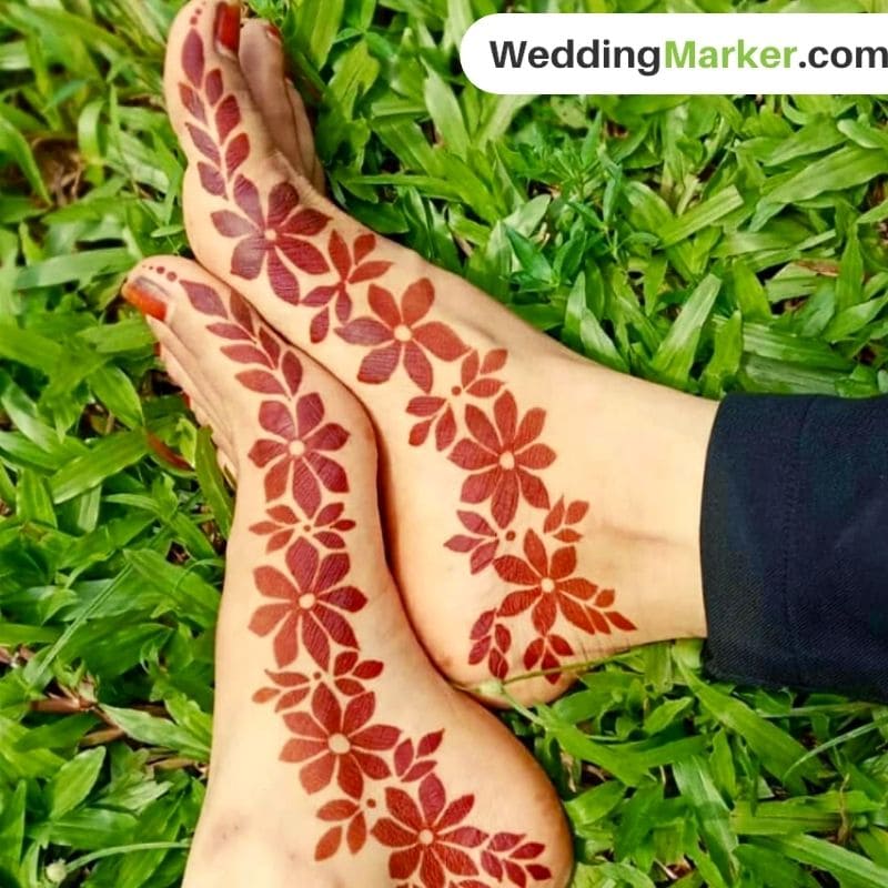 29 Unique Mehndi Designs For Feet - Trendiest Heena Designs For Girls |  Fashvisto