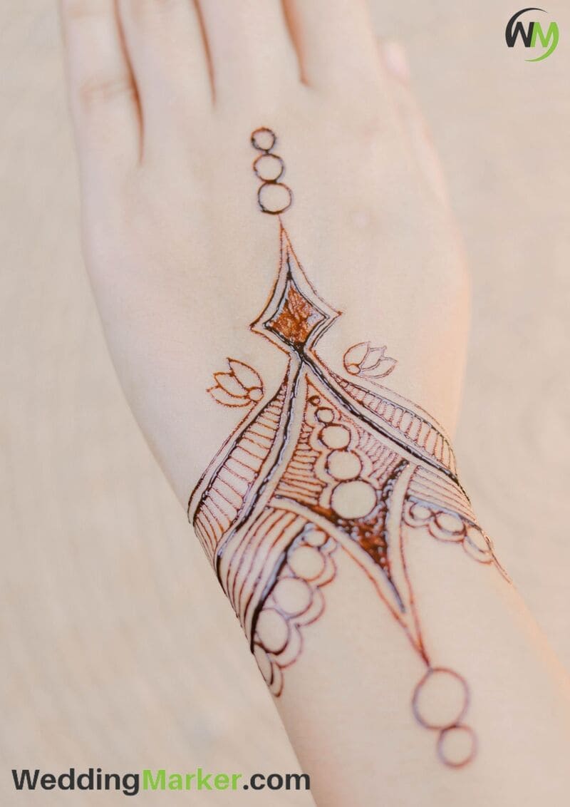 50 Wrist Mehndi Design (Henna Design) - August 2019 | Simple henna tattoo,  Simple mehndi designs fingers, Henna tattoo designs simple